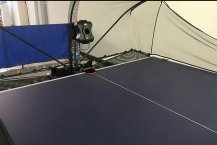 安裝好后的智乒ping2s發(fā)球機